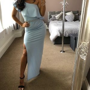 NWT Light Blue gown